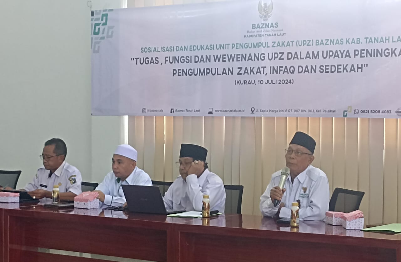 Baznas Tanah Laut Akan Bentuk Upz Di Tiap Masjid 8201